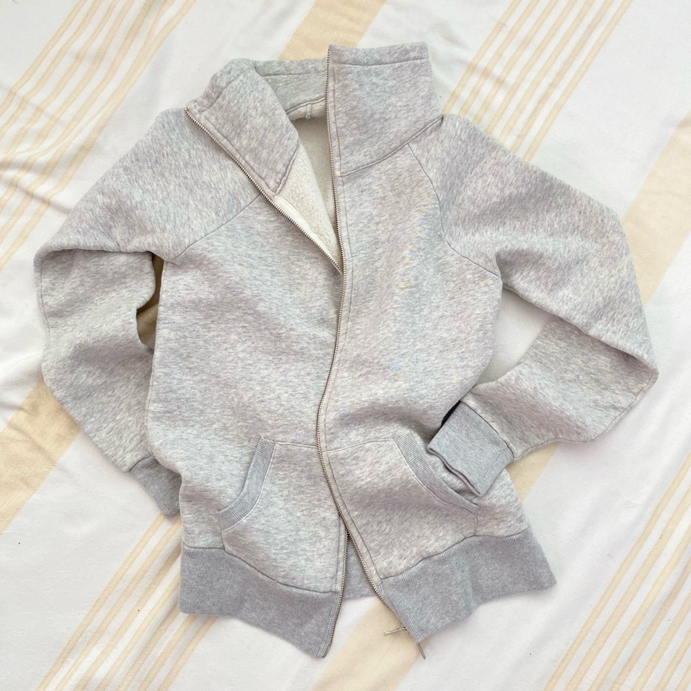 J. Crew The Great Funnelneck Raglan Sleeve Two-Way Zip Super Comfy Sweatshirt!